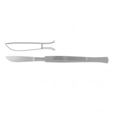 Dissecting Knife / Opreating Knife With Metal Handle Stainless Steel, 15 cm - 6" Blade Size 36 mm